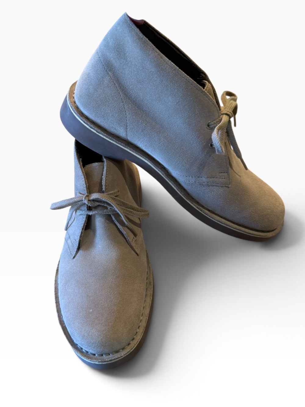 Clark’s Women’s Size 10 Chukka Desert Boots Tan Suede